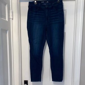 Old Navy Women's Dark Blue Skinny Jeans